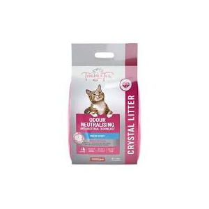 T&T Odour Neutralising Anti-Bacterial Crystal Litter 15L - Fresh Scent