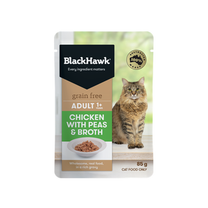 BlackHawk Adult Cat GF Chicken 85g x 12