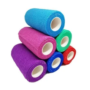 Covetrus Cohesive Bandage 10cm x 4.5m single bandage - individually wrapped