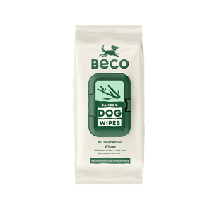 Beco Bamboo Wipes for Dogs 80pk - Unscented