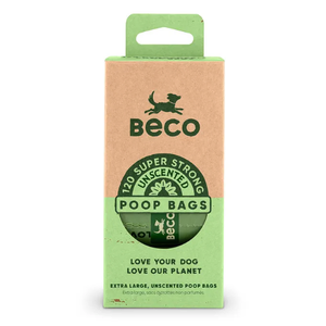 Beco Unscented Poop Bags 120pk