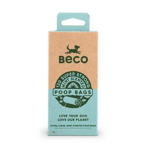 Beco Mint Scented Poop Bags 120pk