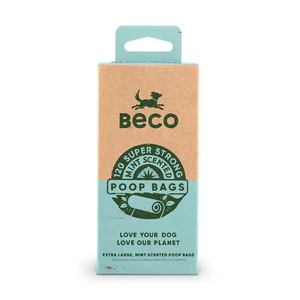 Beco Mint Scented Poop Bags 120pk