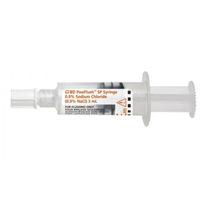 BD PosiFlush Pre Filled Saline Syringe 3mL