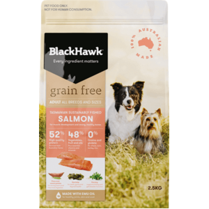 BlackHawk Canine Grain Free Salmon [Size: 2.5kg]