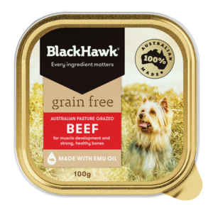 BlackHawk Canine Grain Free Beef Cans 9 x 100g