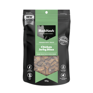 Black Hawk Dog PUPPY Chicken Bites 100g 