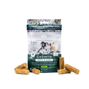 Blue Pet Co GoSmile Dental Sticks for Dogs — Peanut Butter  gosmile dental sticks dogs, blue pet co gosmile australia, natural dog dental chews, seaweed dog dental sticks, dog plaque removal australia, dog bad breath chews, grain free dog dental sticks