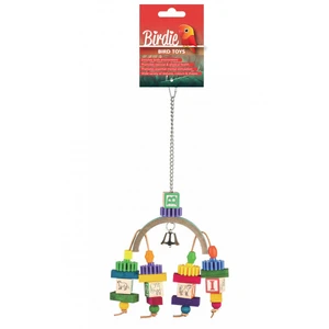 Birdie Rainbow Bridge Block Toy 36x20cm