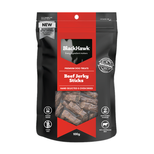 Black Hawk Dog Beef Jerky Sticks 100g 