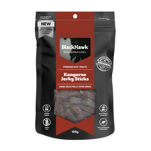 Black Hawk Dog Kangaroo Sticks 100g