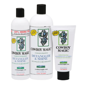 Cowboy Magic Detangler & Shine silk protein detangler, conditioning detangler, horse grooming spray, pet detangling conditioner, alcohol-free detangler, deep conditioning treatment, shine spray for horses, livestock grooming, human and animal hair care, silk protein conditioner
