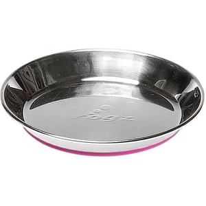 Rogz Anchovy Stainless Steel Cat Bowl Pink