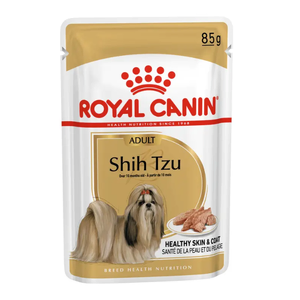 Royal Canin Shih Tzu Adult Loaf Wet Dog Food 12 x 85g Shih Tzu wet dog food, Royal Canin Shih Tzu loaf, small breed wet food, wet food for Shih Tzus, Royal Canin breed-specific dog food, Royal Canin loaf wet food, Shih Tzu adult dog food