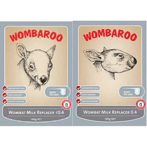 Wombaroo Wombat  Milk replacer for <0.4 & 0.4