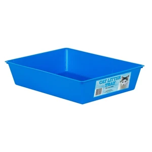 Showmaster Basic Cat Litter Tray showmaster basic cat litter tray, cat litter tray, open cat litter tray, deep cat litter tray, kitten litter tray, easy clean litter tray, plastic litter tray, affordable cat litter tray, cat toilet tray, cat litter box australia, cat supplies australia, 