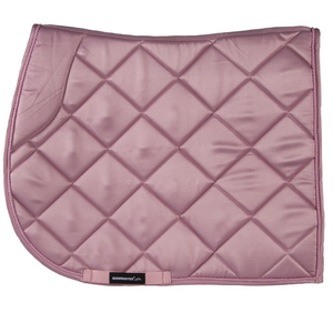 Showmaster Satin General Purpose Saddle Pad with High Wither - Pink