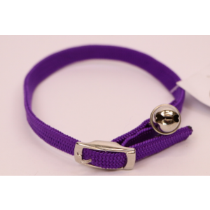 Cat Collar Nylon Stretch Purple
