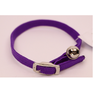 Cat Collar Nylon Stretch Purple
