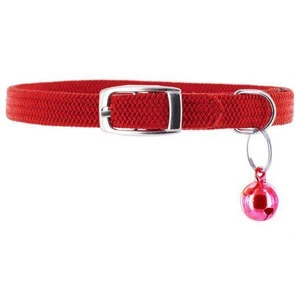 Cat Collar Nylon Stretch Red