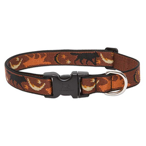 Lupine 12-20 Large Dog Collar Shadow Hunter 1 inch thick, Adjustable 12-20 inches