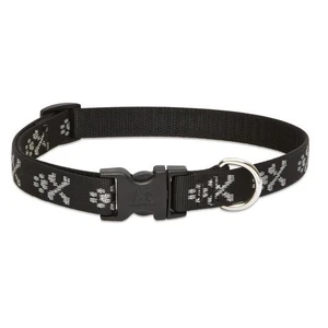 Lupine 12-20 Large Dog Collar Bling Bonz 1 inch thick, Adjustable 12-20 inches