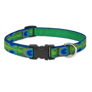 Lupine 25-31 Large Dog Collar Tail Feathers 1 inch thick, Adjustable 25-31 inches