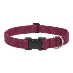 CLEARANCE | LupinePet Eco 1" Berry 16-28" Adjustable Collar for Large Dogs 