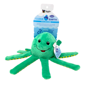 Spunky Pup Clean Earth Octopus