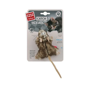 GiGwi Catch 'n' Scratch Mouse