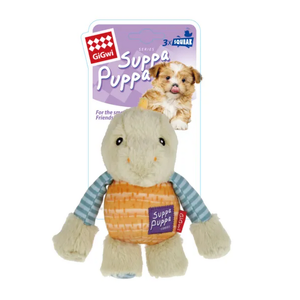 GIGwi Supp Puppa Plush Dinosaur Dog Toy