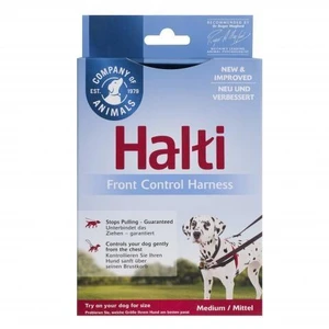 Halti Front Control Harness (Black/Red) Medium