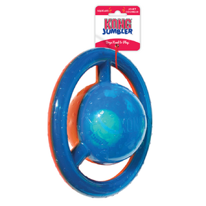 Kong Jumbler Disc Medium/Large *FREE KONG Airdog Squeaker ball with rope*