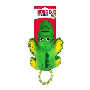 KONG Cozie Tuggz Alligator - MED/LGE kong, cozie, tuggz, tug, alligator, plush, dog toy, toy, interactive, tugwar, tug o war, dog, croc, 