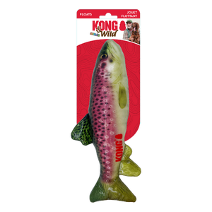 Kong Wild Shieldz Trout dog toy