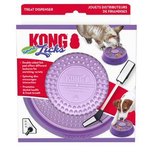 Kong Licks Spinz Small Pink