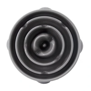 Outward Hound Fun Feeder Slo-Bowl Drop Dog Bowl Grey outward hound slo bowl grey fun feeder drop dog bowl outward hound slow feeder grey slow feeder dog bowl anti gulp dog bowl slow eating dog bowl outward hound feeder australia dog bowl to stop fast eating digestive health dog bowl