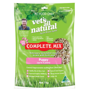 Vets all Natural Complete Mix Puppy 15kg (Dr Bruce) 