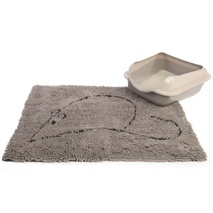 DGS Cat Litter Mat Grey