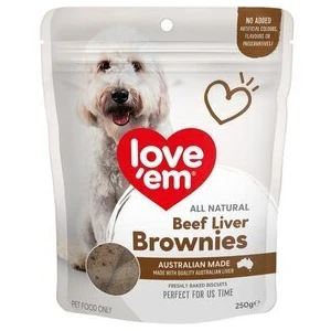 Love 'Em Liver Brownies 250g