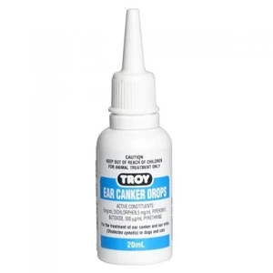 Troy Ear Canker Drops 20mls
