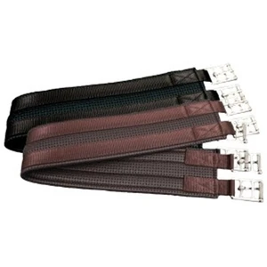 Equi-prene Two Buckle Anti Gall Girths Black and Brown 