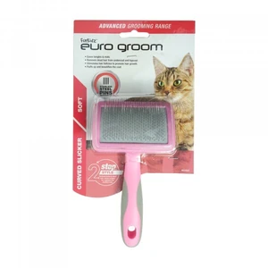 Euro Groom Cat Slicker Curved Soft Pin 