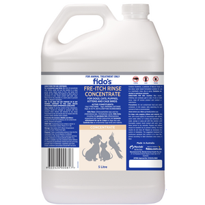 Fidos Free Itch Rinse Concentrate - 5 litres