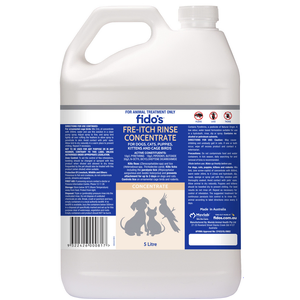Fidos Free Itch Rinse Concentrate - 5 litres