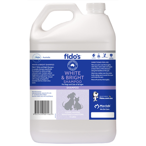 Fidos White and Bright Shampoo 5 Litre