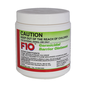 F10 Germicidal Barrier Ointment - 500gm