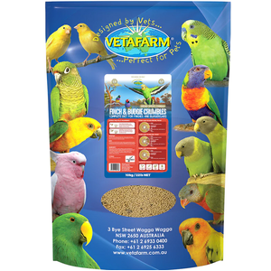 Vetafarm Finch & Budgie Crumbles 10kg