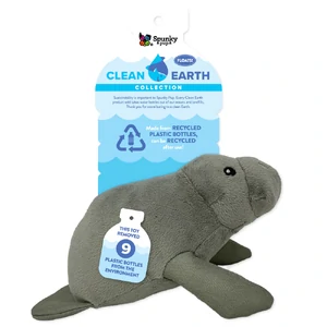 Spunky Pup Clean Earth Manatee Large 