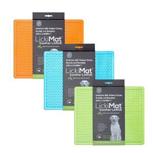 Lickimat Soother Original Slow Food Licking Mat for Dogs Extra Large